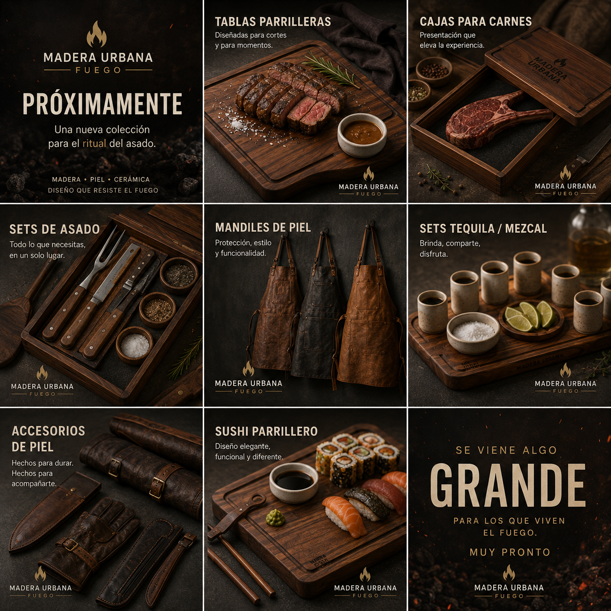 Campaña próxima colección Fuego